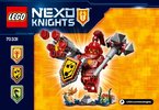 Instrucciones de Construcción - LEGO - NEXO KNIGHTS - 70331 - Macy ULTIMATE: Page 1