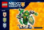 Instrucciones de Construcción - LEGO - NEXO KNIGHTS - 70332 - Aaron ULTIMATE: Page 1