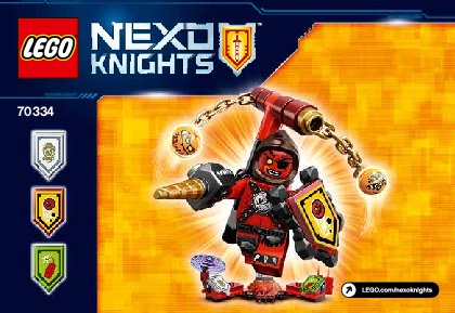 Instrucciones de Construcción - LEGO - NEXO KNIGHTS - 70334 - Maestro de las bestias ULTIMATE: Page 1