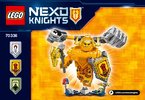 Instrucciones de Construcción - LEGO - NEXO KNIGHTS - 70336 - Axl Ultimate: Page 1