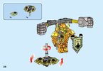 Instrucciones de Construcción - LEGO - NEXO KNIGHTS - 70336 - Axl Ultimate: Page 26