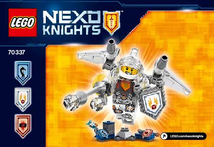 Instrucciones de Construcción - LEGO - NEXO KNIGHTS - 70337 - Lance Ultimate: Page 1