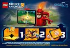 Instrucciones de Construcción - LEGO - NEXO KNIGHTS - 70338 - General Magmar Ultimate: Page 24