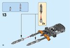 Instrucciones de Construcción - LEGO - NEXO KNIGHTS - 70347 - Vehículo artillero de la guardia del rey: Page 14