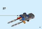 Instrucciones de Construcción - LEGO - NEXO KNIGHTS - 70347 - Vehículo artillero de la guardia del rey: Page 23