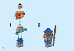 Instrucciones de Construcción - LEGO - NEXO KNIGHTS - 70347 - Vehículo artillero de la guardia del rey: Page 4