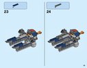 Instrucciones de Construcción - LEGO - NEXO KNIGHTS - 70348 - Doble lanza justiciera de Lance: Page 35