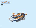 Instrucciones de Construcción - LEGO - NEXO KNIGHTS - 70348 - Doble lanza justiciera de Lance: Page 42