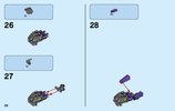 Instrucciones de Construcción - LEGO - NEXO KNIGHTS - 70349 - Rodillo triturador de Ruina: Page 26