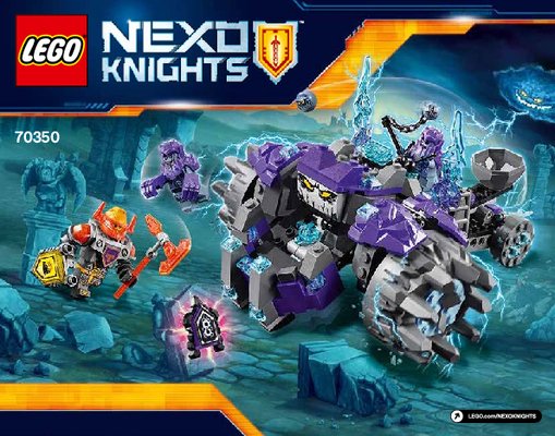 Instrucciones de Construcción - LEGO - NEXO KNIGHTS - 70350 - Los tres hermanos: Page 1