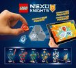 Instrucciones de Construcción - LEGO - NEXO KNIGHTS - 70351 - Halcón-bláster de combate de Clay: Page 56