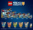 Instrucciones de Construcción - LEGO - NEXO KNIGHTS - 70351 - Halcón-bláster de combate de Clay: Page 60