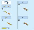 Instrucciones de Construcción - LEGO - NEXO KNIGHTS - 70351 - Halcón-bláster de combate de Clay: Page 45