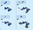 Instrucciones de Construcción - LEGO - NEXO KNIGHTS - 70351 - Halcón-bláster de combate de Clay: Page 46