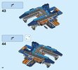 Instrucciones de Construcción - LEGO - NEXO KNIGHTS - 70351 - Halcón-bláster de combate de Clay: Page 56