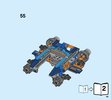 Instrucciones de Construcción - LEGO - NEXO KNIGHTS - 70351 - Halcón-bláster de combate de Clay: Page 65