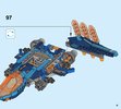 Instrucciones de Construcción - LEGO - NEXO KNIGHTS - 70351 - Halcón-bláster de combate de Clay: Page 31