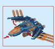 Instrucciones de Construcción - LEGO - NEXO KNIGHTS - 70351 - Halcón-bláster de combate de Clay: Page 47