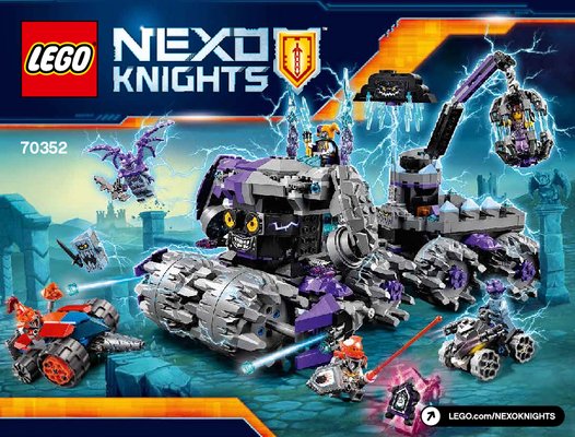 Instrucciones de Construcción - LEGO - NEXO KNIGHTS - 70352 - La morada de Jestro: Page 1