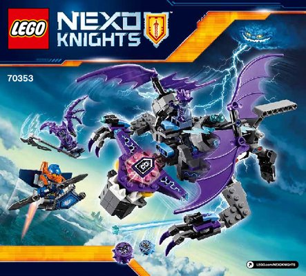 Instrucciones de Construcción - LEGO - NEXO KNIGHTS - 70353 - Helígola: Page 1