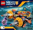 Instrucciones de Construcción - LEGO - NEXO KNIGHTS - 70354 - Doble perforadora de Axl: Page 1