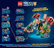 Instrucciones de Construcción - LEGO - NEXO KNIGHTS - 70355 - Escalarrocas de Aaron: Page 66