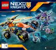 Instrucciones de Construcción - LEGO - NEXO KNIGHTS - 70355 - Escalarrocas de Aaron: Page 1