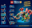 Instrucciones de Construcción - LEGO - NEXO KNIGHTS - 70355 - Escalarrocas de Aaron: Page 66