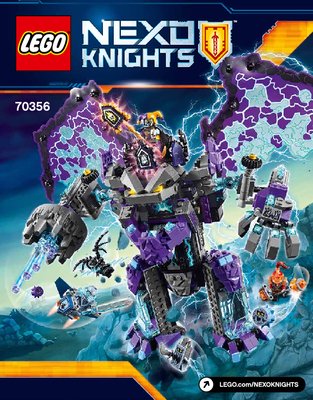 Instrucciones de Construcción - LEGO - NEXO KNIGHTS - 70356 - Coloso de piedra de destrucción total: Page 1