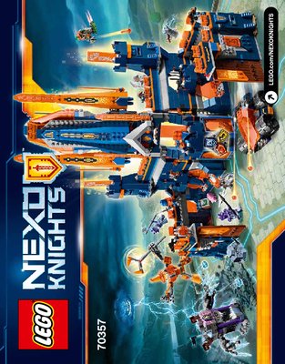 Instrucciones de Construcción - LEGO - NEXO KNIGHTS - 70357 - Castillo de Knighton: Page 1