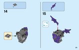 Instrucciones de Construcción - LEGO - NEXO KNIGHTS - 70358 - Rebanador de Aaron: Page 23