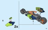 Instrucciones de Construcción - LEGO - NEXO KNIGHTS - 70358 - Rebanador de Aaron: Page 63