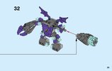 Instrucciones de Construcción - LEGO - NEXO KNIGHTS - 70358 - Rebanador de Aaron: Page 35