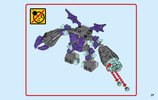 Instrucciones de Construcción - LEGO - NEXO KNIGHTS - 70358 - Rebanador de Aaron: Page 37