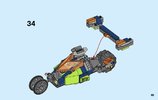 Instrucciones de Construcción - LEGO - NEXO KNIGHTS - 70358 - Rebanador de Aaron: Page 69