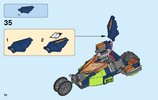 Instrucciones de Construcción - LEGO - NEXO KNIGHTS - 70358 - Rebanador de Aaron: Page 70