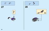 Instrucciones de Construcción - LEGO - NEXO KNIGHTS - 70359 - Lance vs. Lightening: Page 36