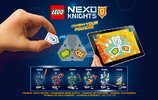 Instrucciones de Construcción - LEGO - NEXO KNIGHTS - 70359 - Lance vs. Lightening: Page 76