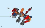 Instrucciones de Construcción - LEGO - NEXO KNIGHTS - 70361 - Bot dragón bombardero de Macy: Page 34