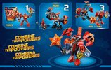 Instrucciones de Construcción - LEGO - NEXO KNIGHTS - 70361 - Bot dragón bombardero de Macy: Page 43