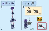 Instrucciones de Construcción - LEGO - NEXO KNIGHTS - 70361 - Bot dragón bombardero de Macy: Page 8