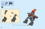 Instrucciones de Construcción - LEGO - NEXO KNIGHTS - 70361 - Bot dragón bombardero de Macy: Page 22