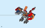 Instrucciones de Construcción - LEGO - NEXO KNIGHTS - 70361 - Bot dragón bombardero de Macy: Page 38