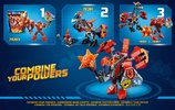 Instrucciones de Construcción - LEGO - NEXO KNIGHTS - 70361 - Bot dragón bombardero de Macy: Page 43