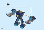 Instrucciones de Construcción - LEGO - NEXO KNIGHTS - 70362 - Clay con armadura de combate: Page 20