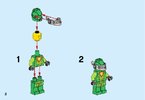 Instrucciones de Construcción - LEGO - NEXO KNIGHTS - 70364 - Aaron con armadura de combate: Page 2