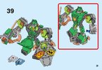 Instrucciones de Construcción - LEGO - NEXO KNIGHTS - 70364 - Aaron con armadura de combate: Page 31