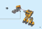 Instrucciones de Construcción - LEGO - NEXO KNIGHTS - 70365 - Axl con armadura de combate: Page 19