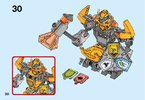 Instrucciones de Construcción - LEGO - NEXO KNIGHTS - 70365 - Axl con armadura de combate: Page 30