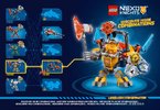 Instrucciones de Construcción - LEGO - NEXO KNIGHTS - 70365 - Axl con armadura de combate: Page 34